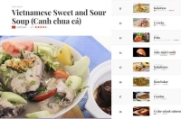 Canh chua cá Việt Nam vào top 10 thế giới món ăn từ cá