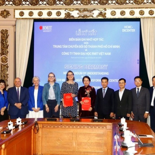 Đại học RMIT Australia hợp tác nâng cao năng lực số cho TP Hồ Chí Minh