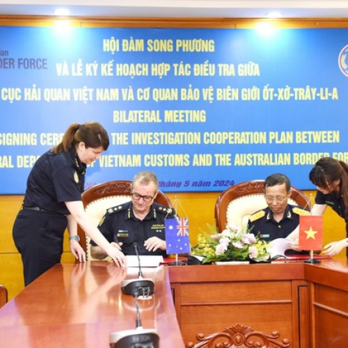Việt Nam và Australia ký thoả thuận hợp tác song phương về lĩnh vực hải quan 